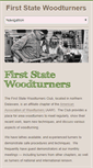 Mobile Screenshot of firststatewoodturners.org