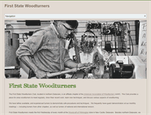 Tablet Screenshot of firststatewoodturners.org